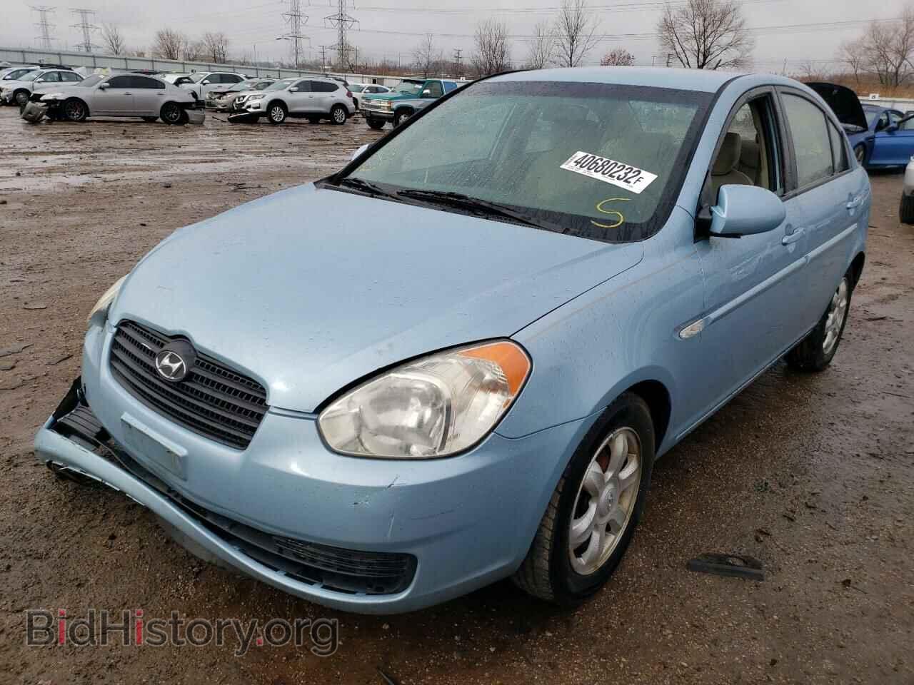 2007 HYUNDAI ACCENT - VIN: KMHCN46C47U098598 - Фото 2