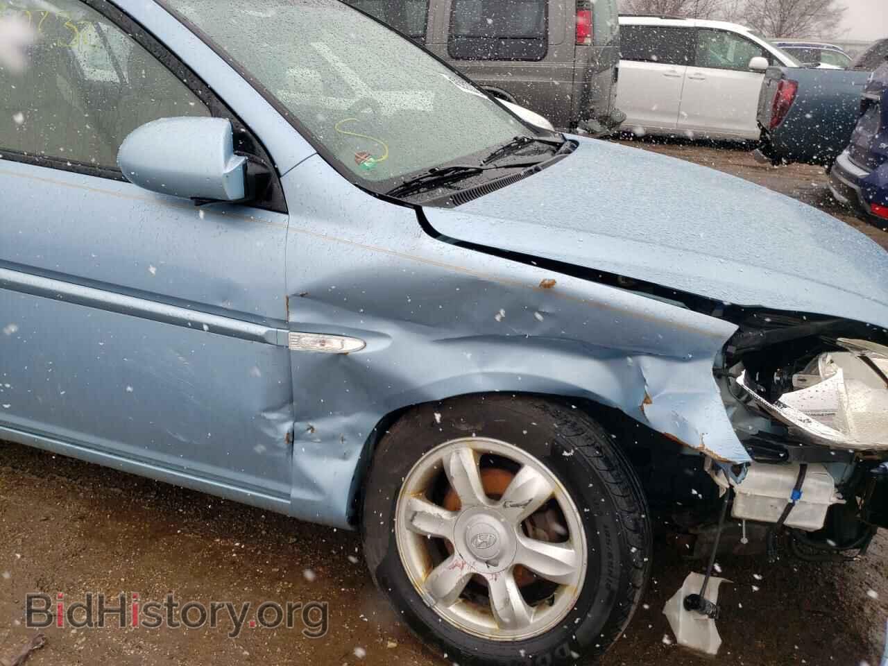 2007 HYUNDAI ACCENT - VIN: KMHCN46C47U098598 - Фото 9