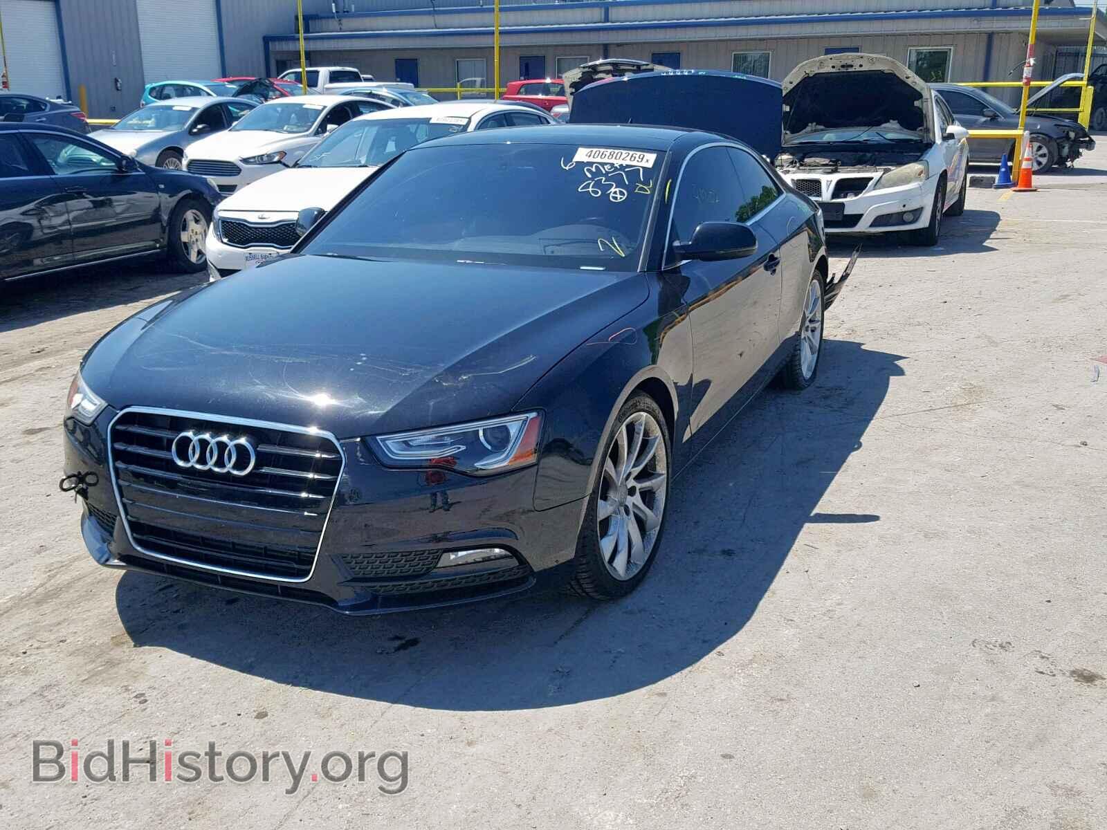 2013 AUDI A5 PREMIUM - VIN: WAULFAFR4DA048377 - Фото 2
