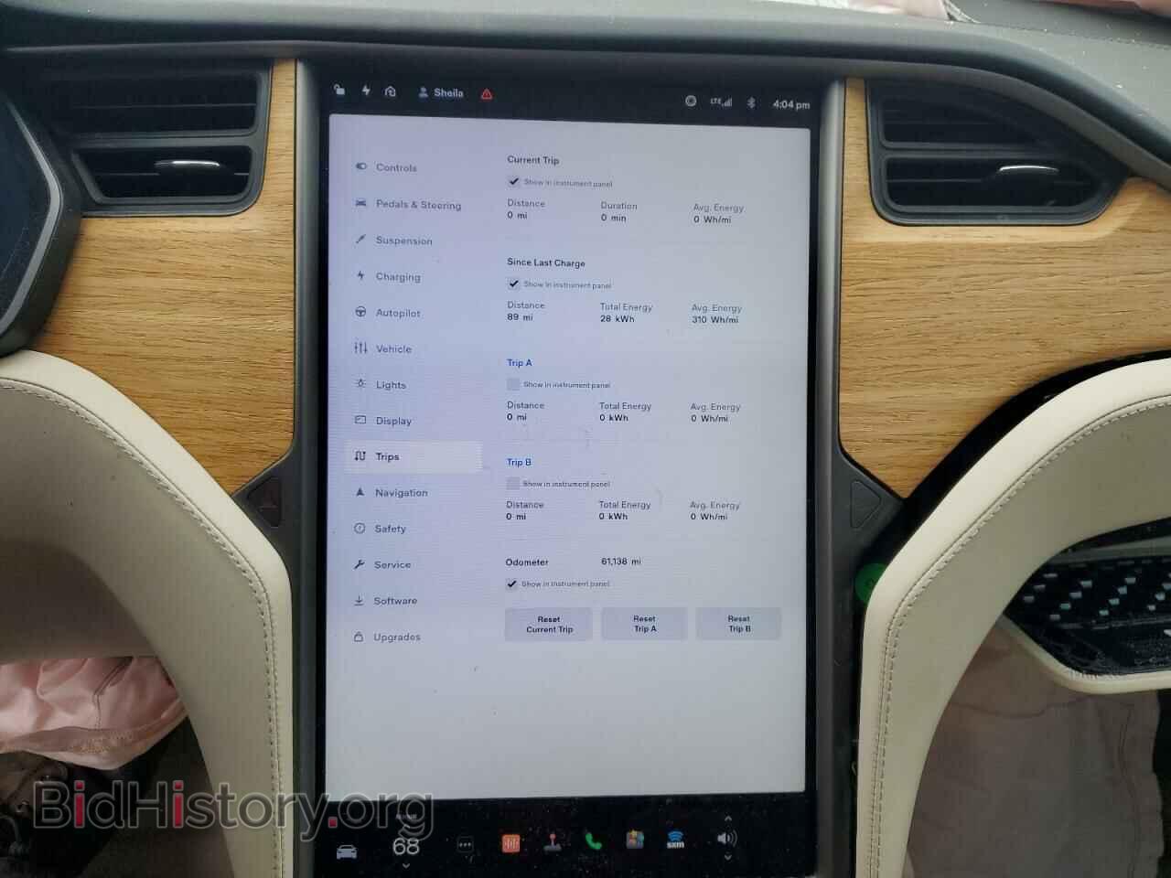 2019 TESLA MODEL S - VIN: 5YJSA1E2XKF348477 - Фото 9