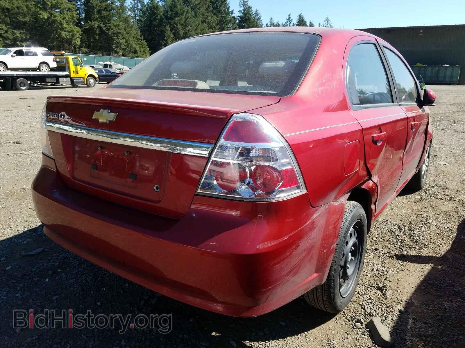2011 CHEVROLET AVEO - VIN: KL1TD5DE7BB243789 - Фото 4
