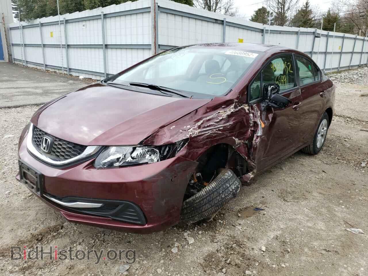 2015 HONDA CIVIC - VIN: 19XFB2F54FE249730 - Фото 2