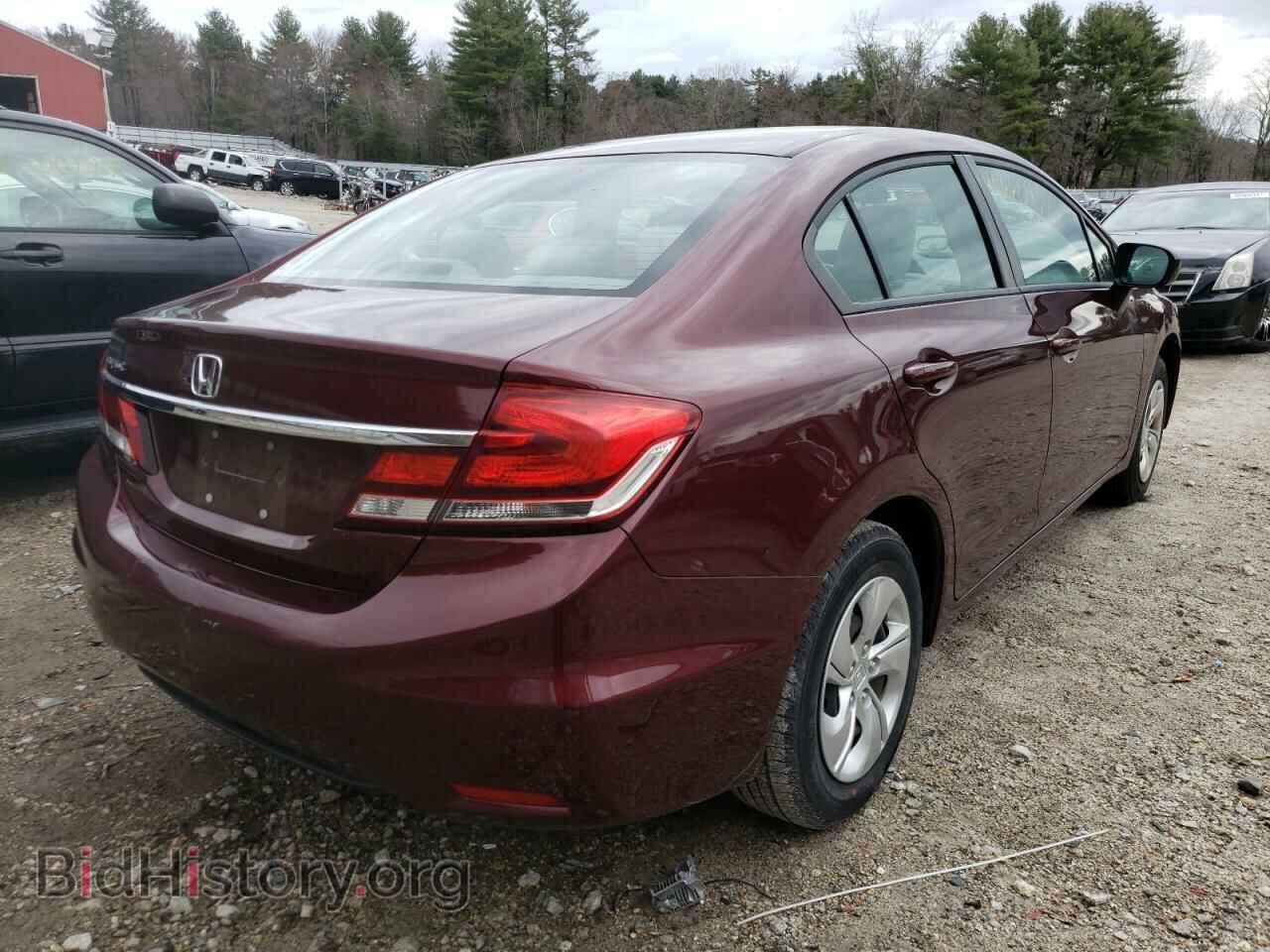 2015 HONDA CIVIC - VIN: 19XFB2F54FE249730 - Фото 4