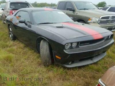 2014 Dodge CHALLENGER, black — VIN 2C3CDYAG8EH153406, Copart