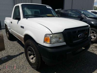 2011 Ford RANGER, white — VIN 1FTKR1AD2BPA69482, Copart