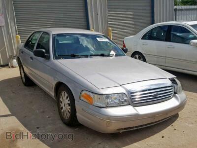 2003 Ford CROWN VIC Crown Vict, серебристый — VIN 2FAFP74W83X223606, Copart