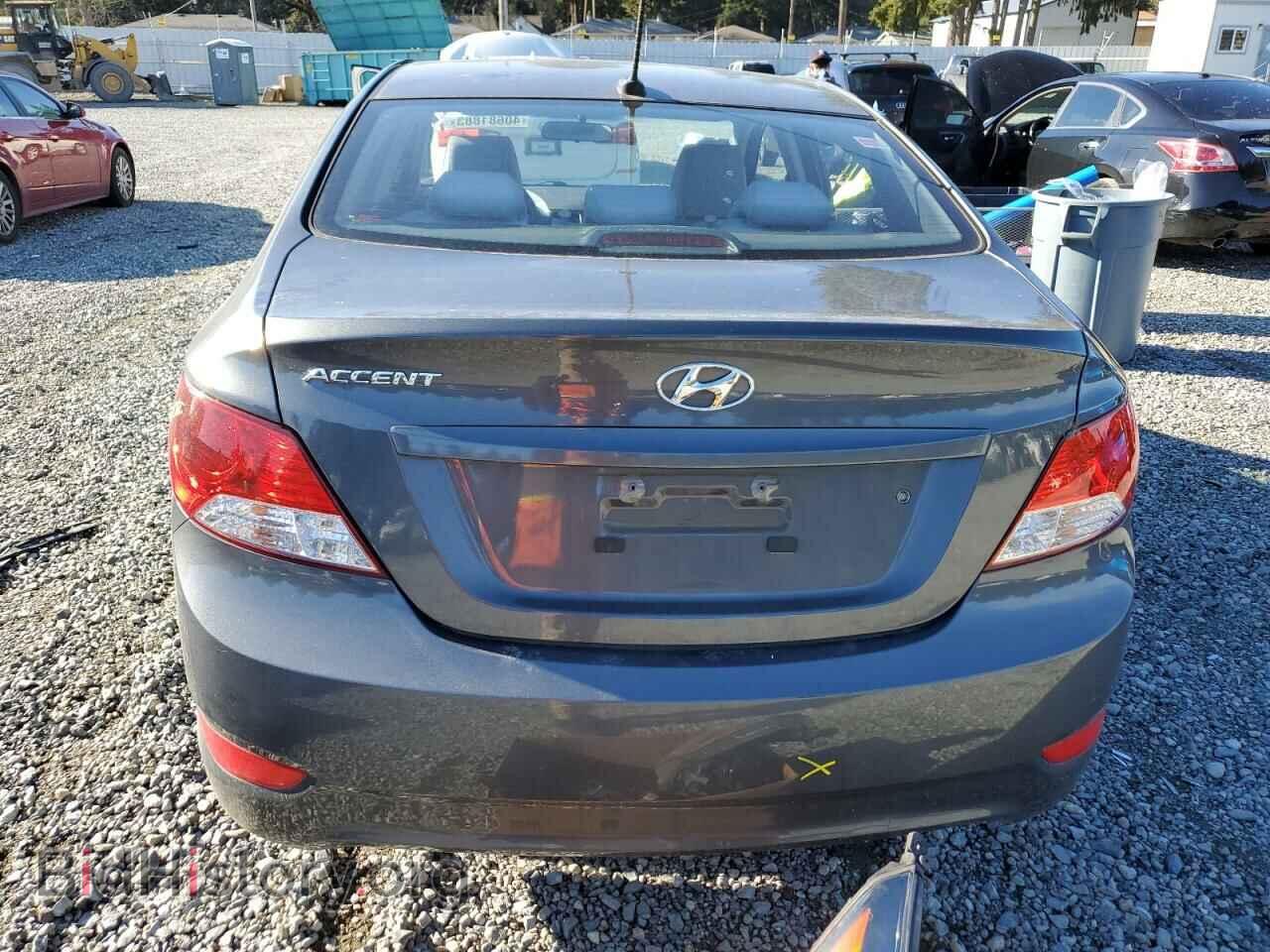 2012 HYUNDAI ACCENT - VIN: KMHCT4AE1CU075076 - Фото 6