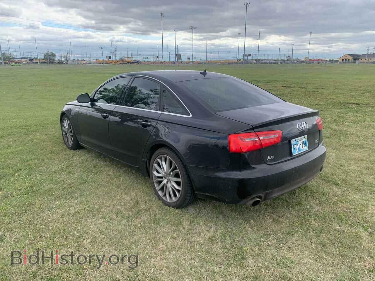 2013 AUDI A6 - VIN: WAUGGAFC2DN035114 - Фото 3
