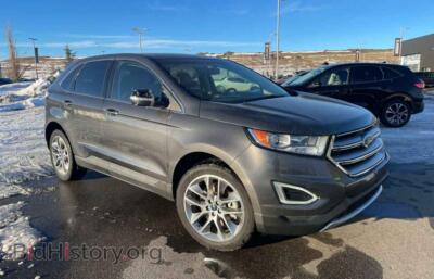 2015 Ford EDGE Edge Titan, charcoal — VIN 2FMTK4K88FBB40415, Copart