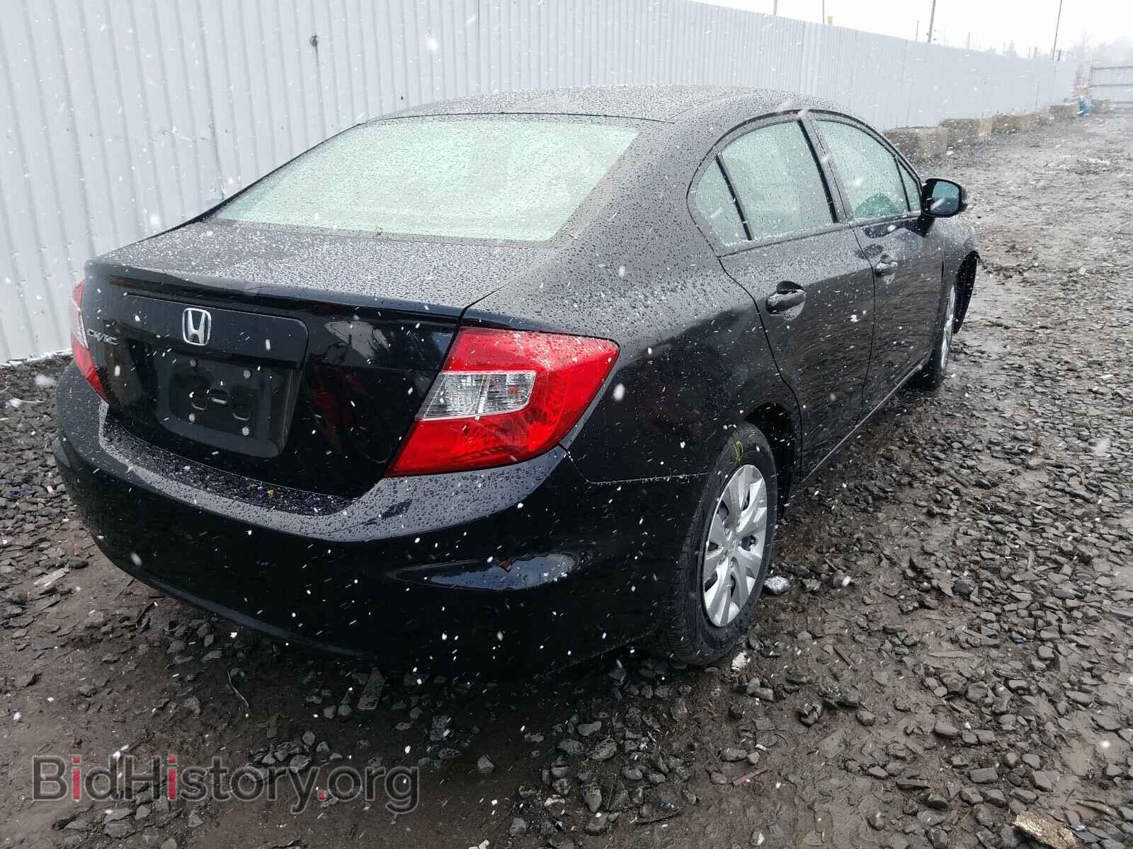 2012 HONDA CIVIC - VIN: 2HGFB2F50CH559584 - Фото 4