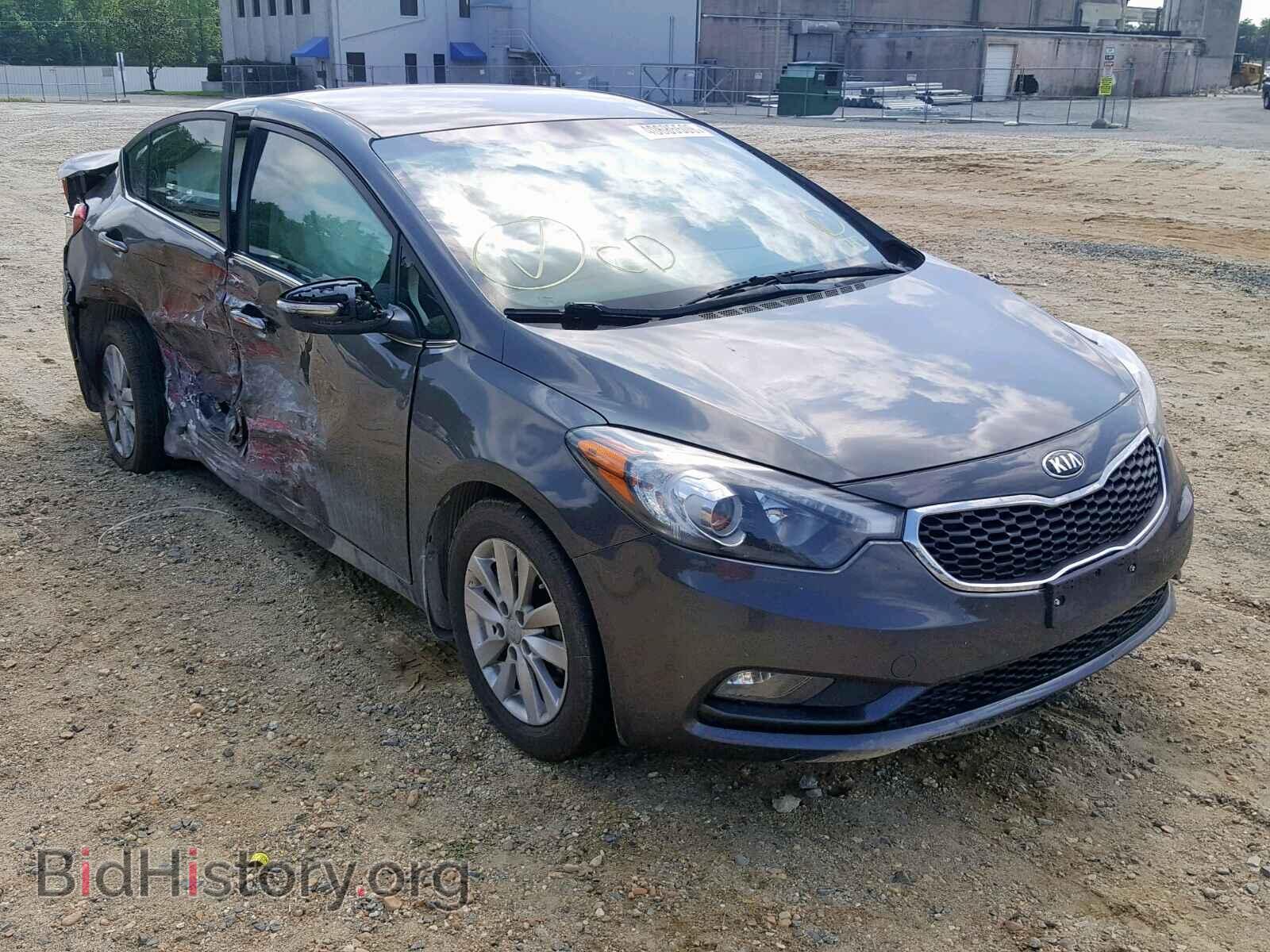 Photo KNAFX4A8XE5128013 - KIA FORTE EX 2014