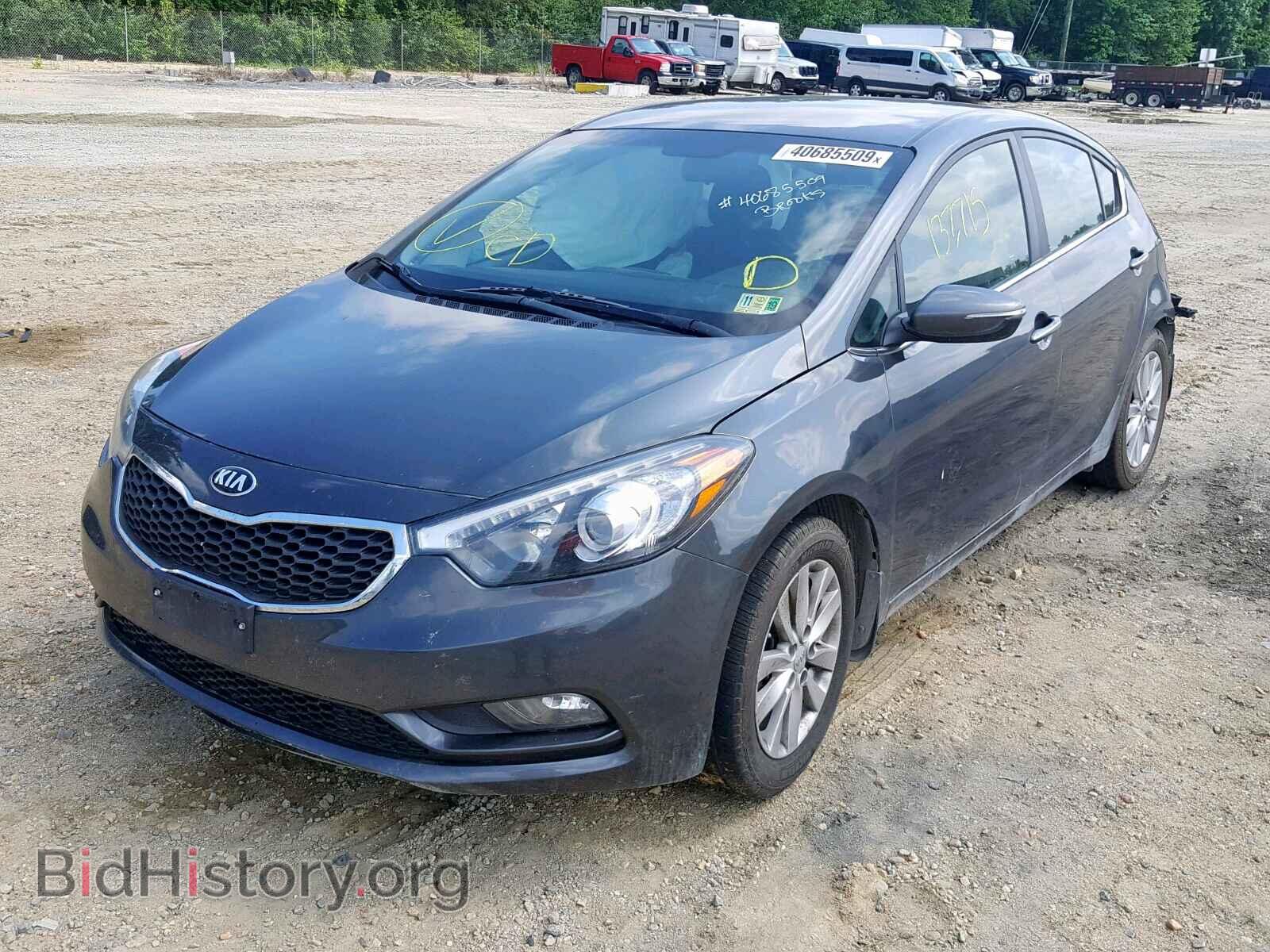2014 KIA FORTE EX - VIN: KNAFX4A8XE5128013 - Фото 2