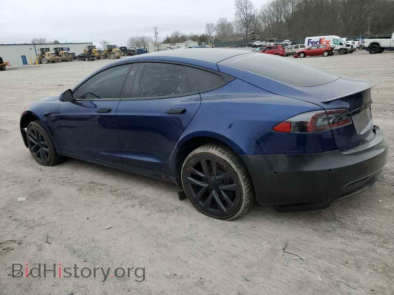 2021 TESLA MODEL S - VIN: 5YJSA1E60MF436332 - Фото 2