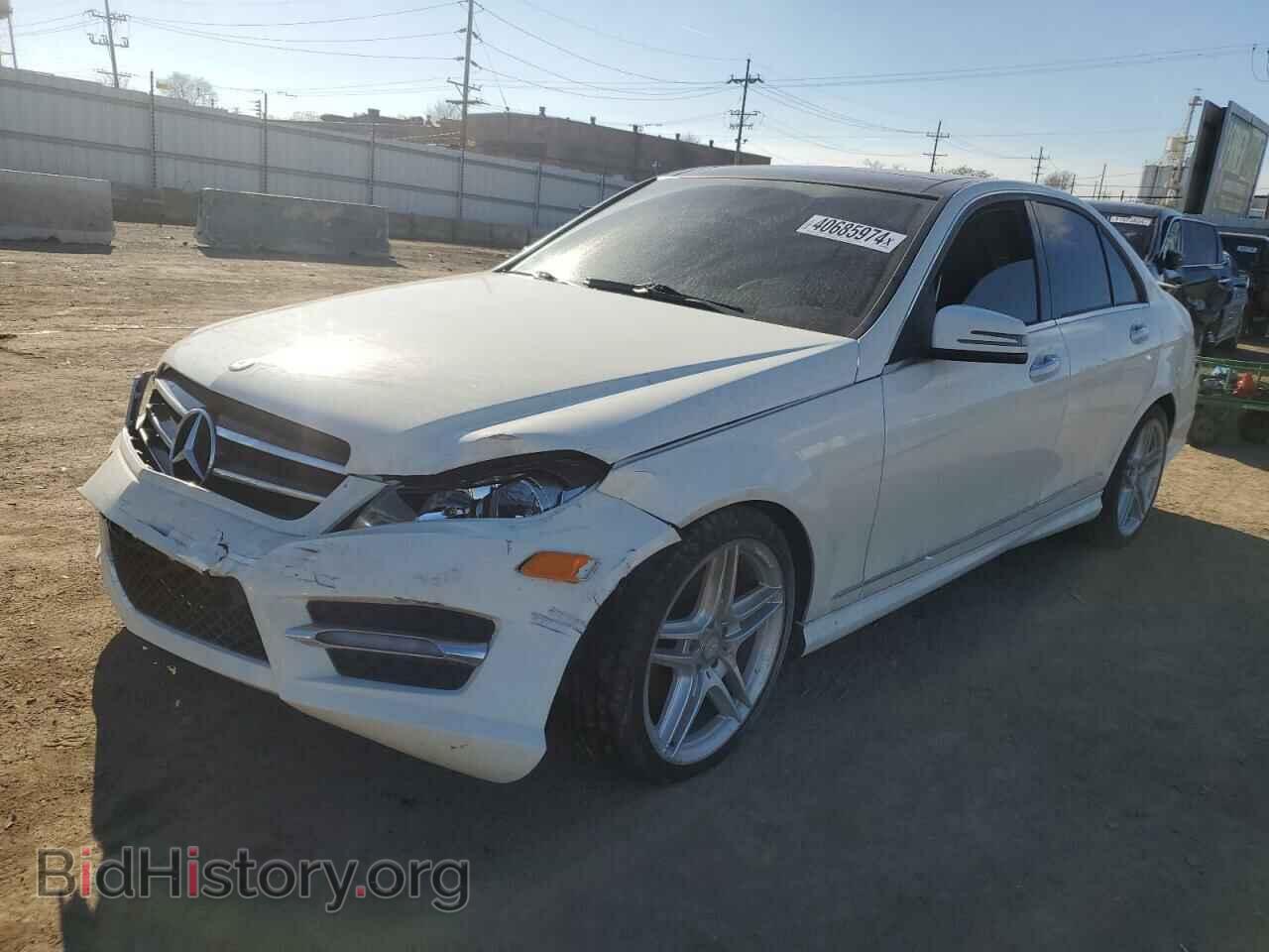 Фотография WDDGF8BB7CA650197 - MERCEDES-BENZ C-CLASS 2012