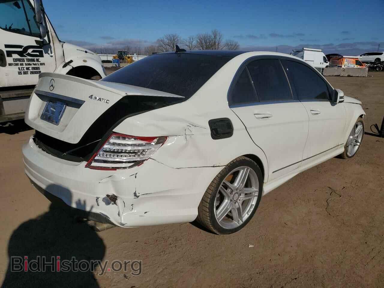 2012 MERCEDES-BENZ C-CLASS - VIN: WDDGF8BB7CA650197 - Фото 3