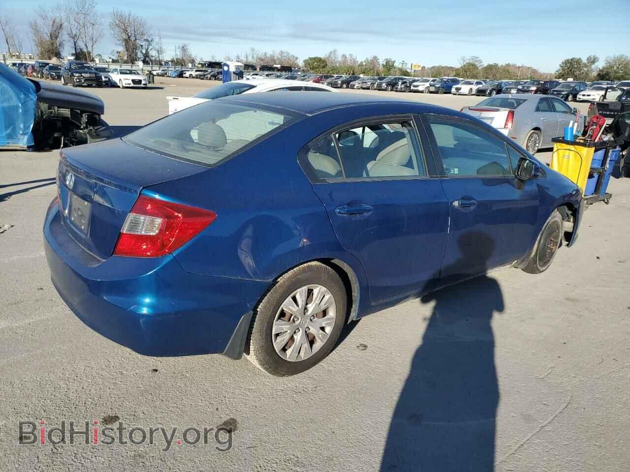 2012 HONDA CIVIC - VIN: 19XFB2F52CE058139 - Фото 3