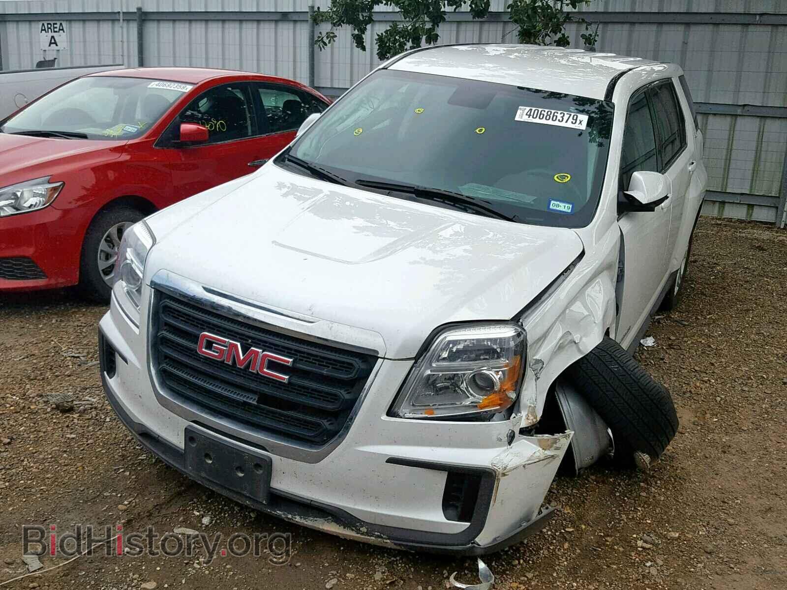 2017 GMC TERRAIN SL - VIN: 2GKALMEK7H6344249 - Фото 2