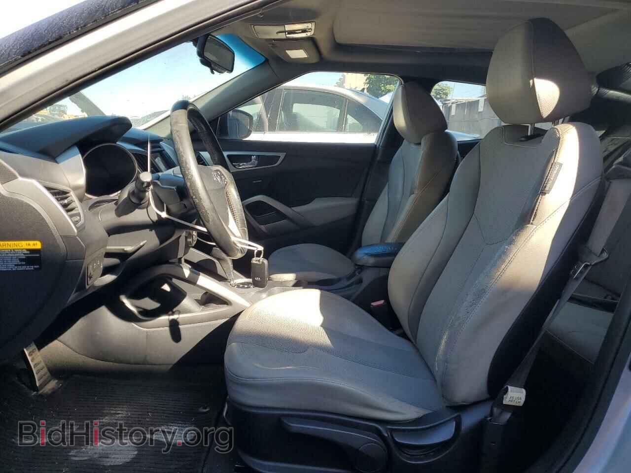 2012 HYUNDAI VELOSTER - VIN: KMHTC6AD1CU080331 - Фото 7