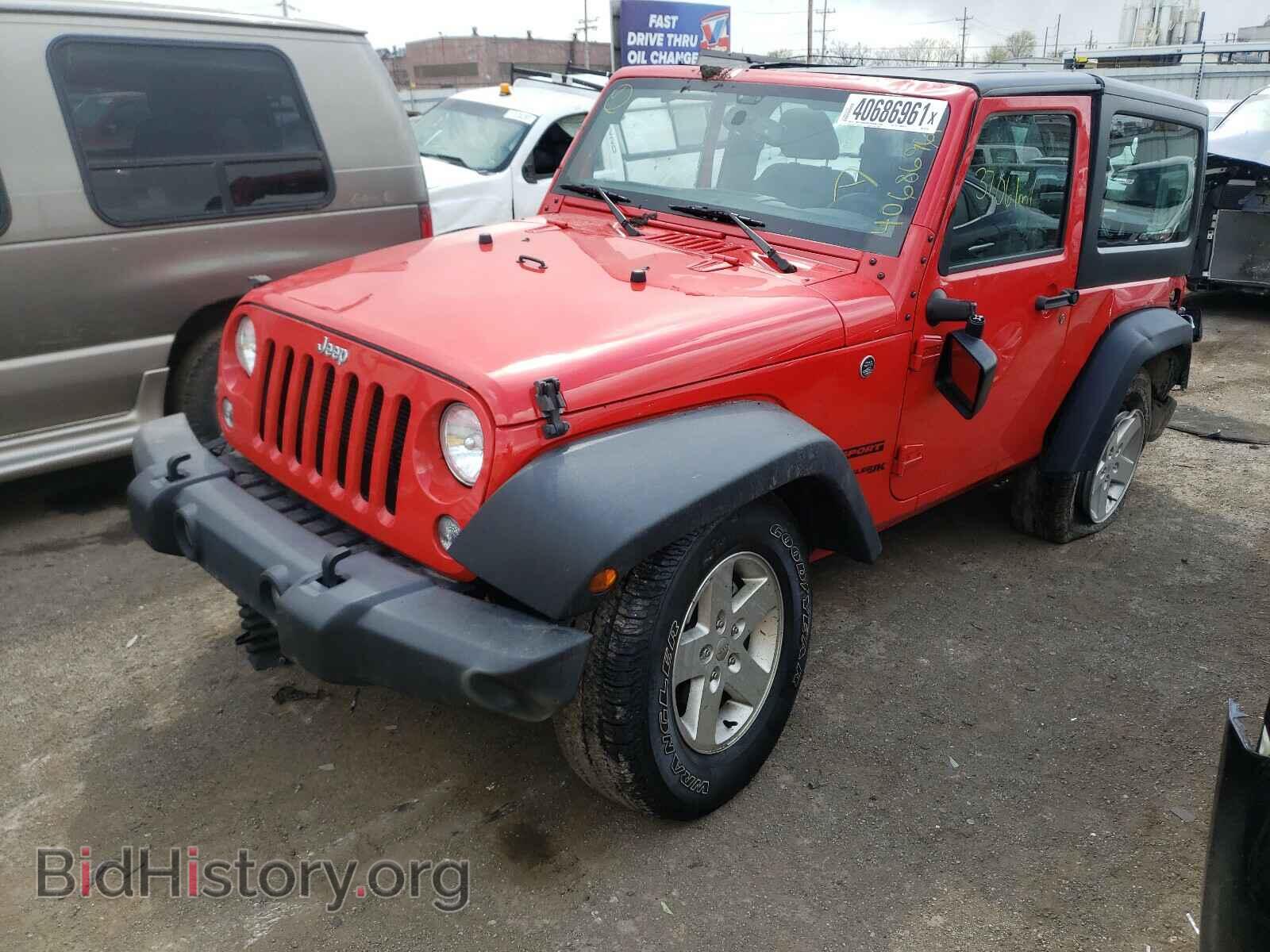 2018 JEEP WRANGLER - VIN: 1C4AJWAG1JL857069 - Фото 2