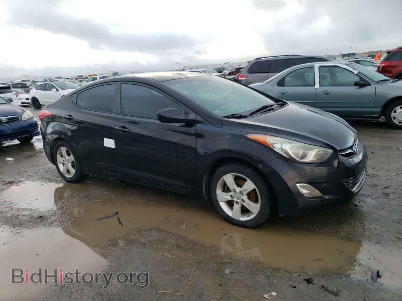 2012 HYUNDAI ELANTRA - VIN: KMHDH4AE8CU262997 - Фото 4
