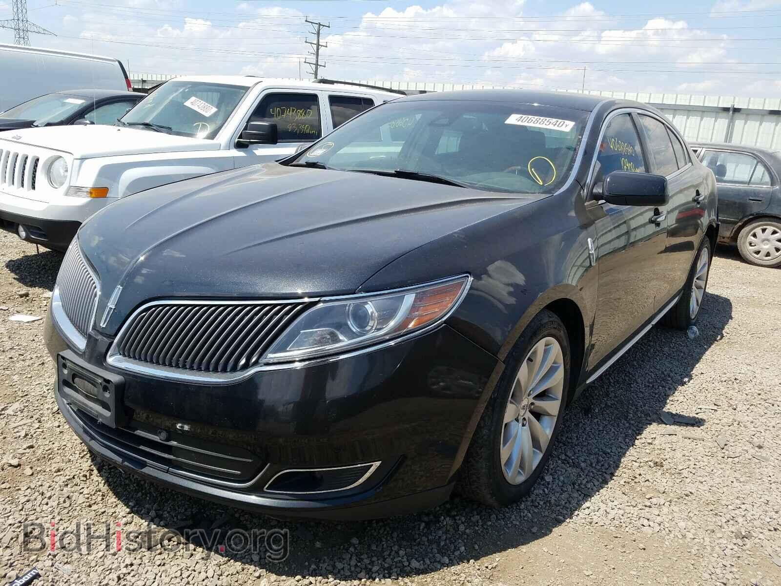2014 LINCOLN MKS - VIN: 1LNHL9DK7EG606965 - Фото 2