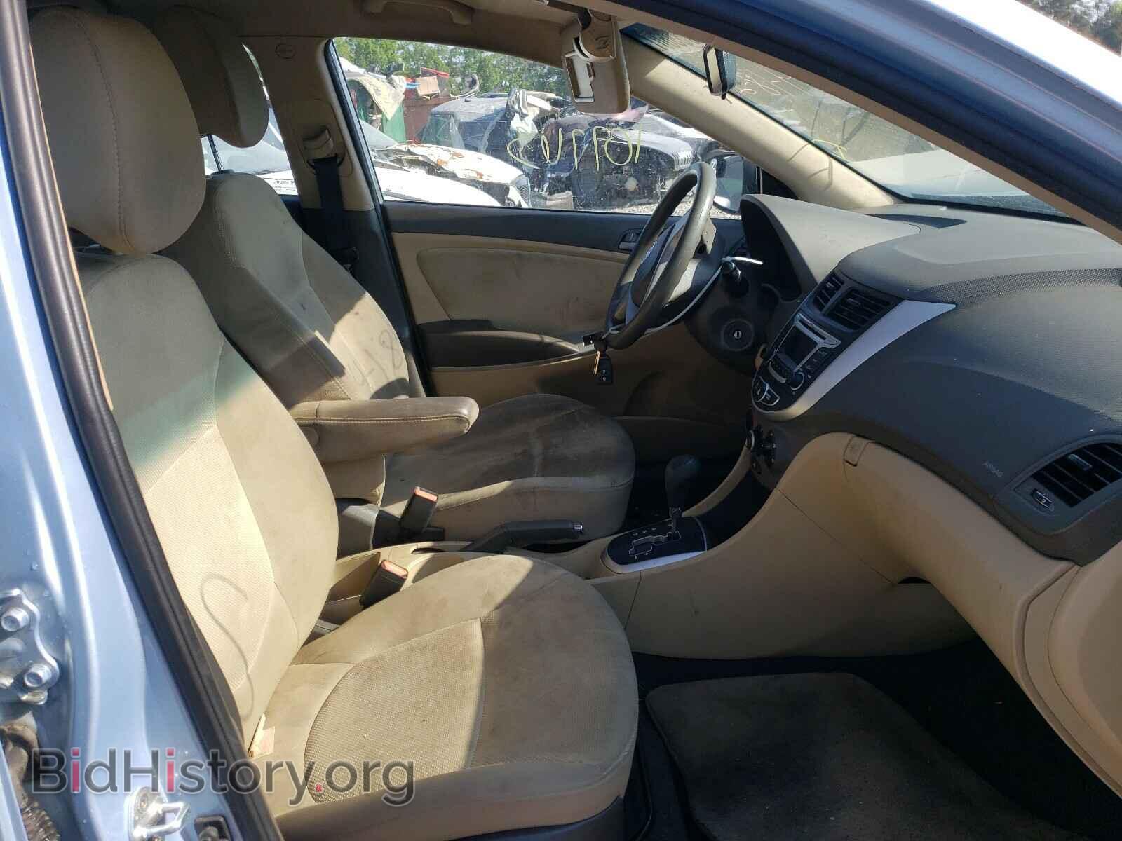 2014 HYUNDAI ACCENT - VIN: KMHCT4AE0EU728063 - Фото 5