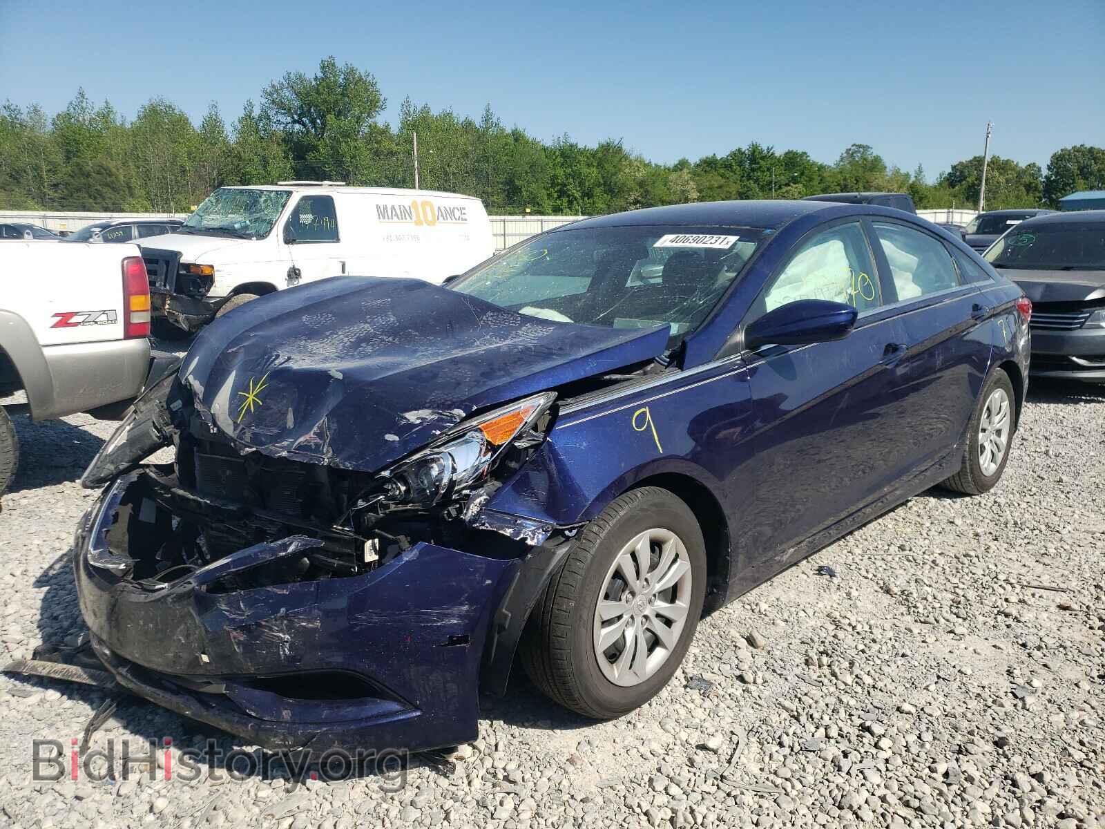 2011 HYUNDAI SONATA - VIN: 5NPEB4AC2BH118007 - Фото 2
