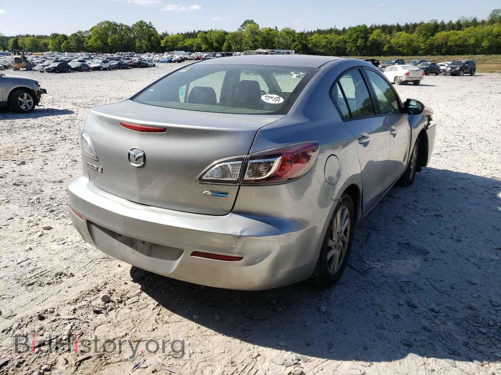 2012 MAZDA 3 - VIN: JM1BL1V72C1698413 - Фото 4