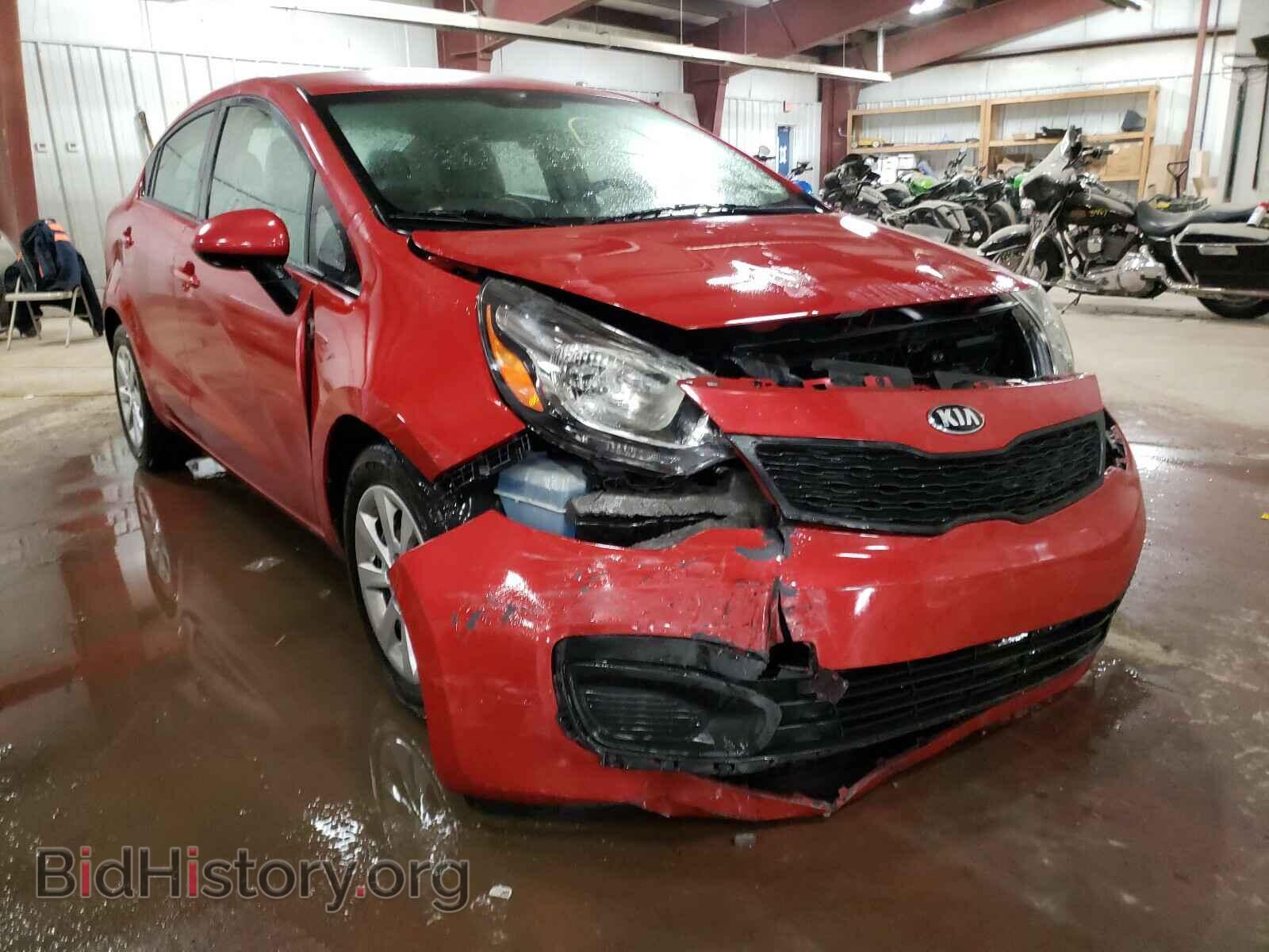 Фотография KNADM4A30D6284557 - KIA RIO 2013
