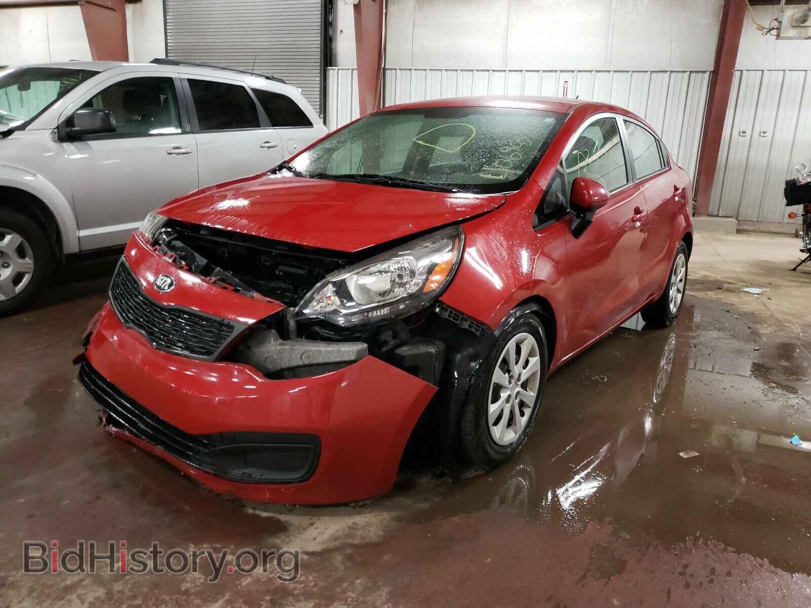 2013 KIA RIO - VIN: KNADM4A30D6284557 - Фото 2