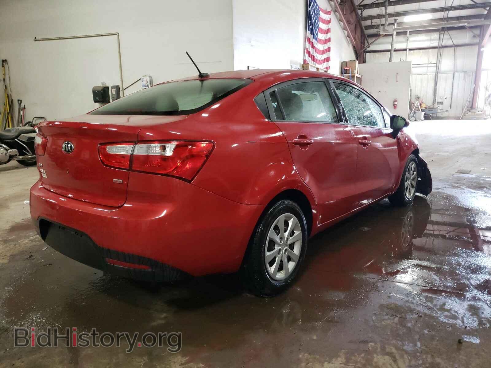 2013 KIA RIO - VIN: KNADM4A30D6284557 - Фото 4