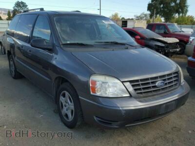 2006 Ford FREESTAR Freestar S, gray — VIN 2FMZA51666BA66446, Copart