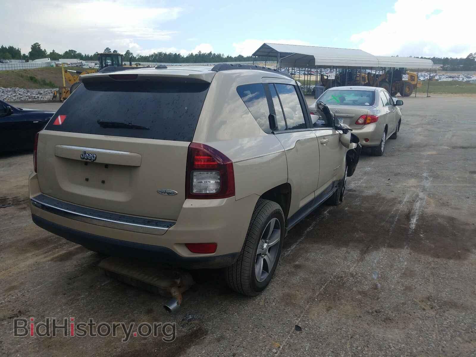2016 JEEP COMPASS - VIN: 1C4NJCEA8GD761044 - Фото 4