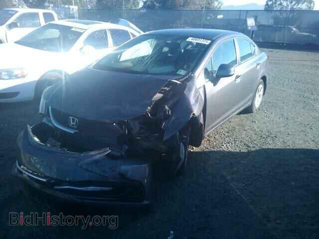 2013 HONDA CIVIC - VIN: 2HGFB2F56DH523173 - Фото 2