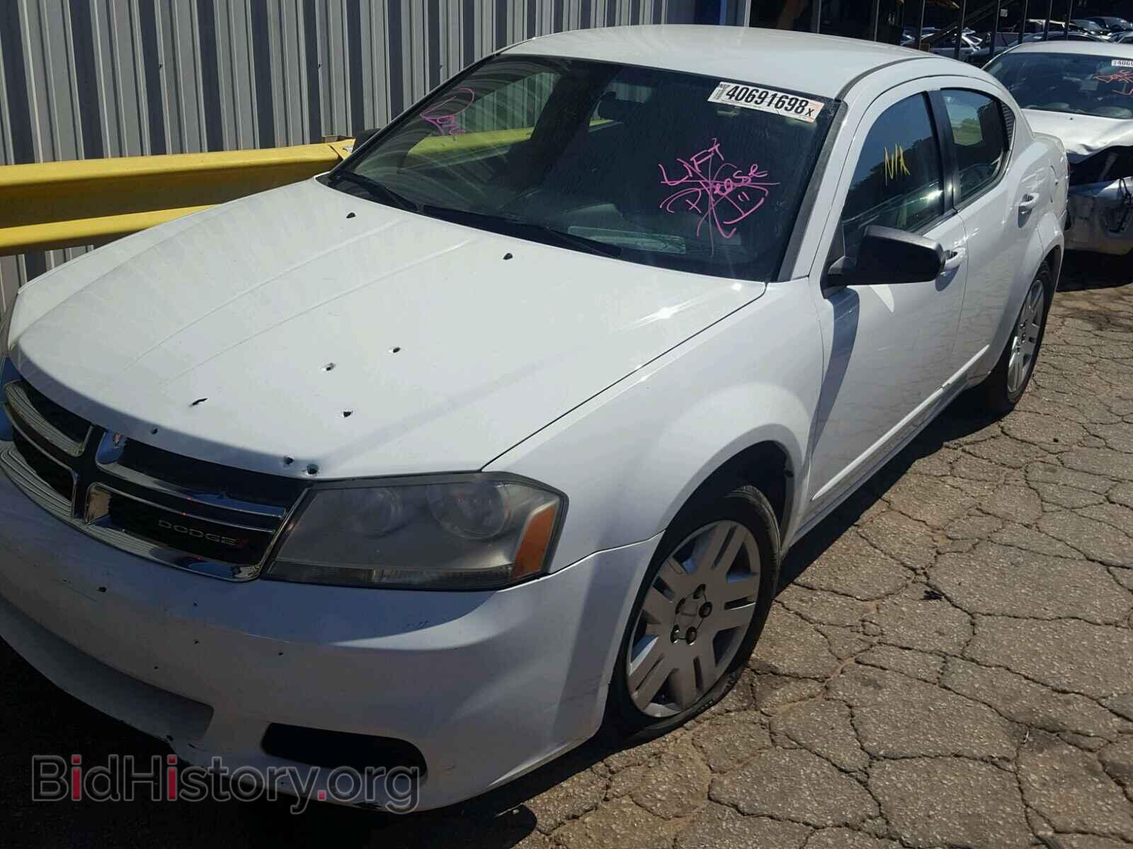 2013 DODGE AVENGER - VIN: 1C3CDZAB1DN588946 - Фото 2