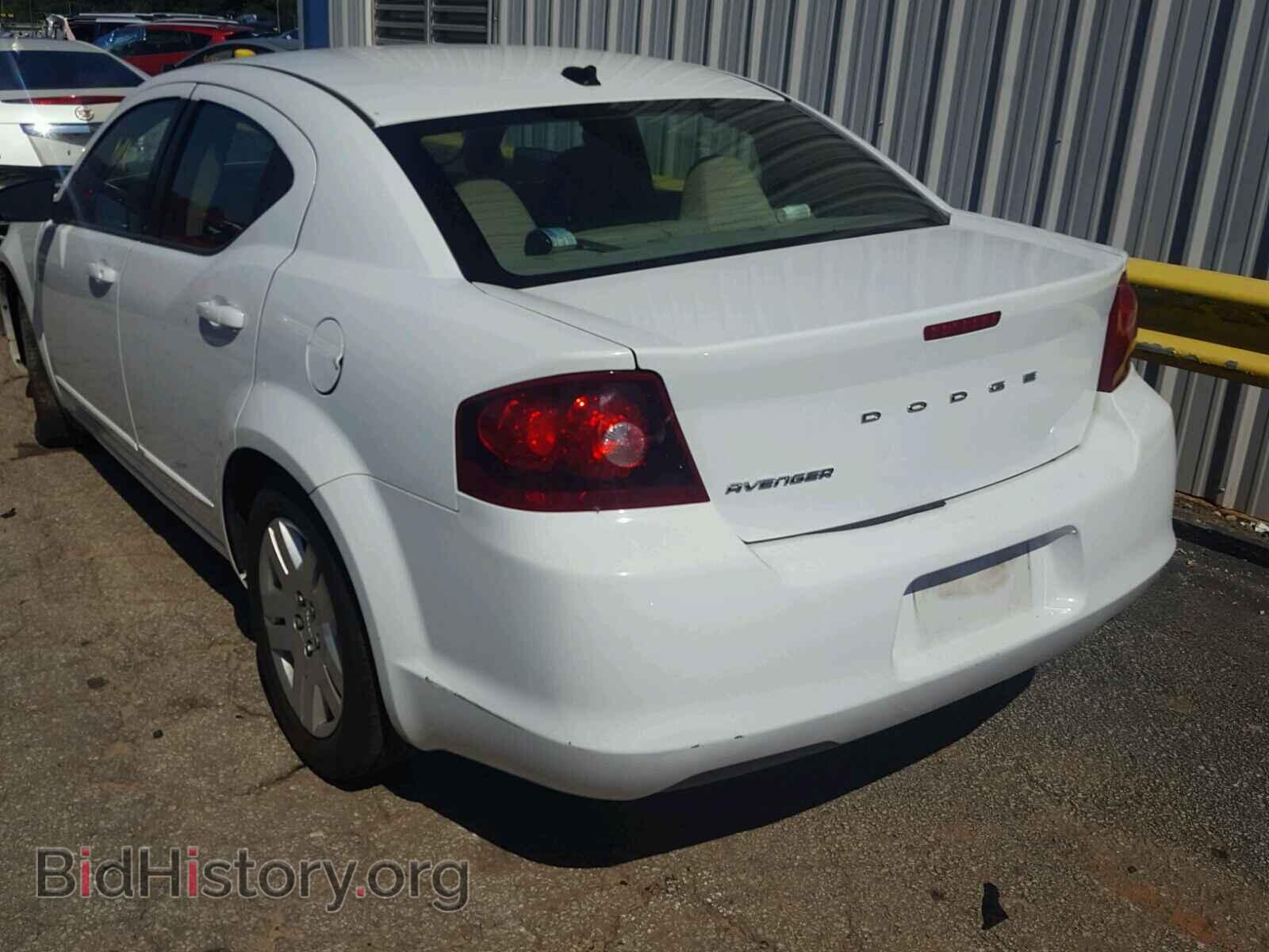2013 DODGE AVENGER - VIN: 1C3CDZAB1DN588946 - Фото 3