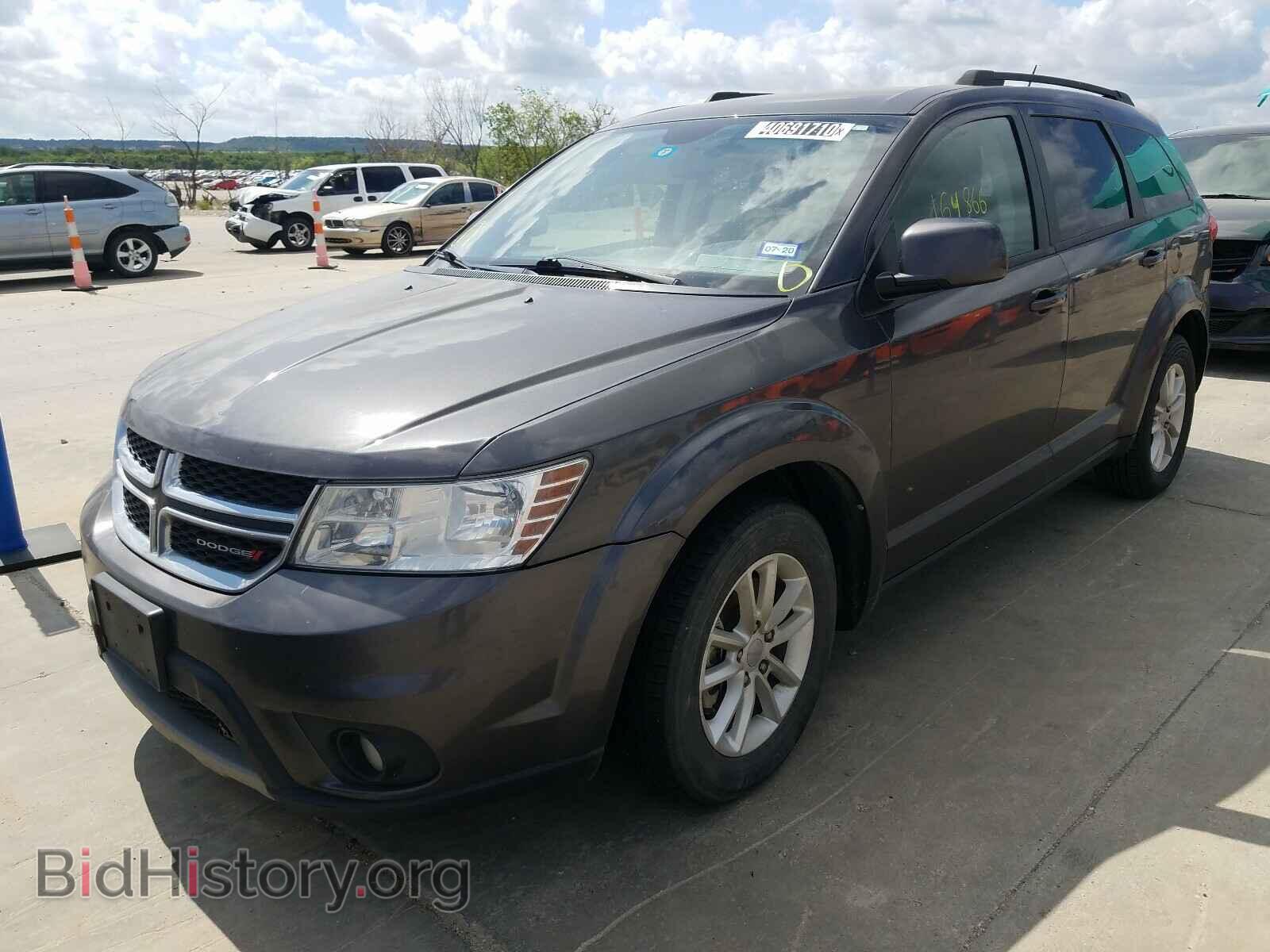 2014 DODGE JOURNEY - VIN: 3C4PDCBB4ET304137 - Фото 2