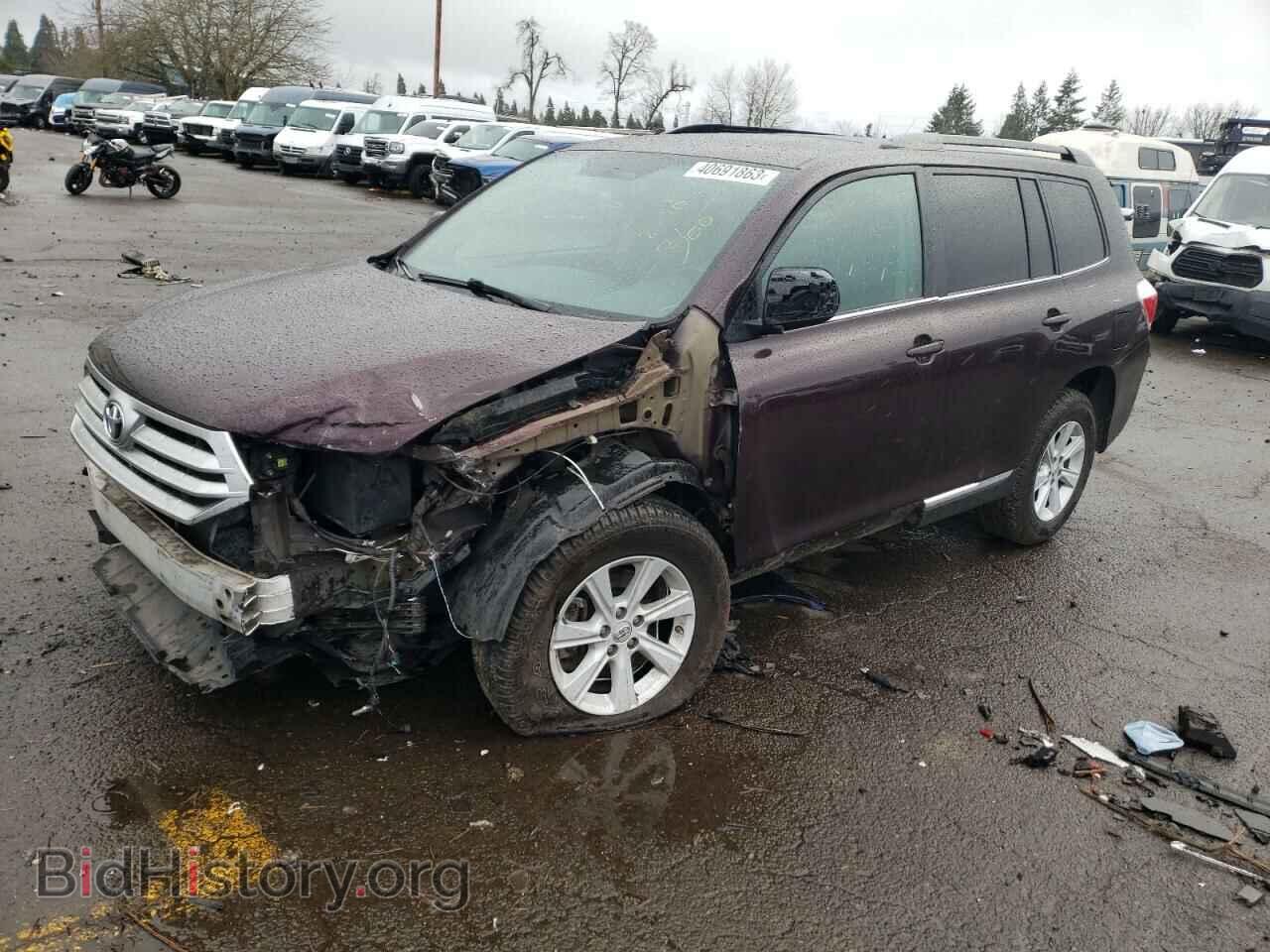 Photo 5TDBK3EH5DS227870 - TOYOTA HIGHLANDER 2013