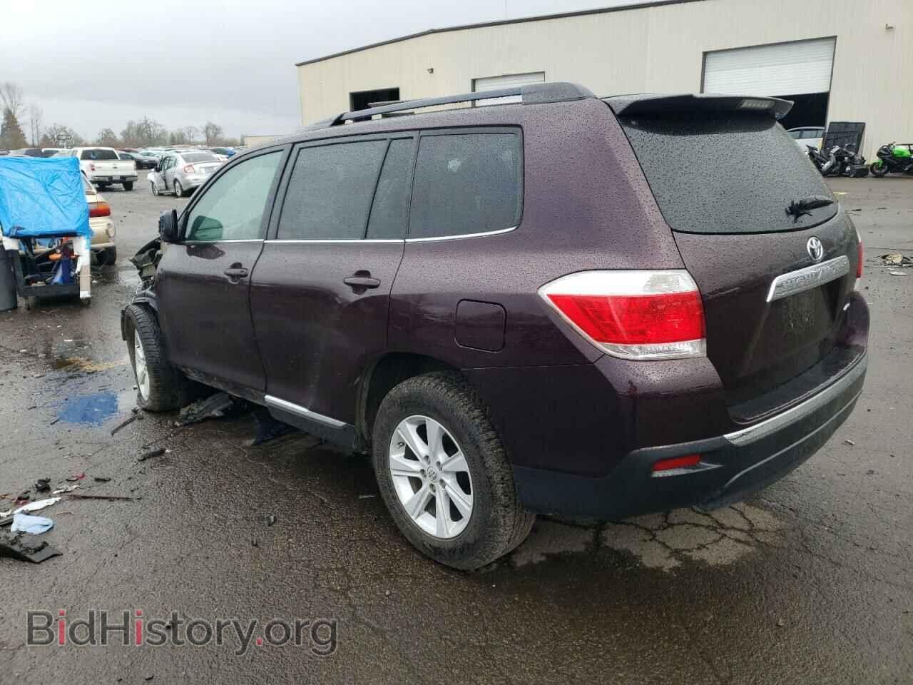 2013 TOYOTA HIGHLANDER - VIN: 5TDBK3EH5DS227870 - Фото 2