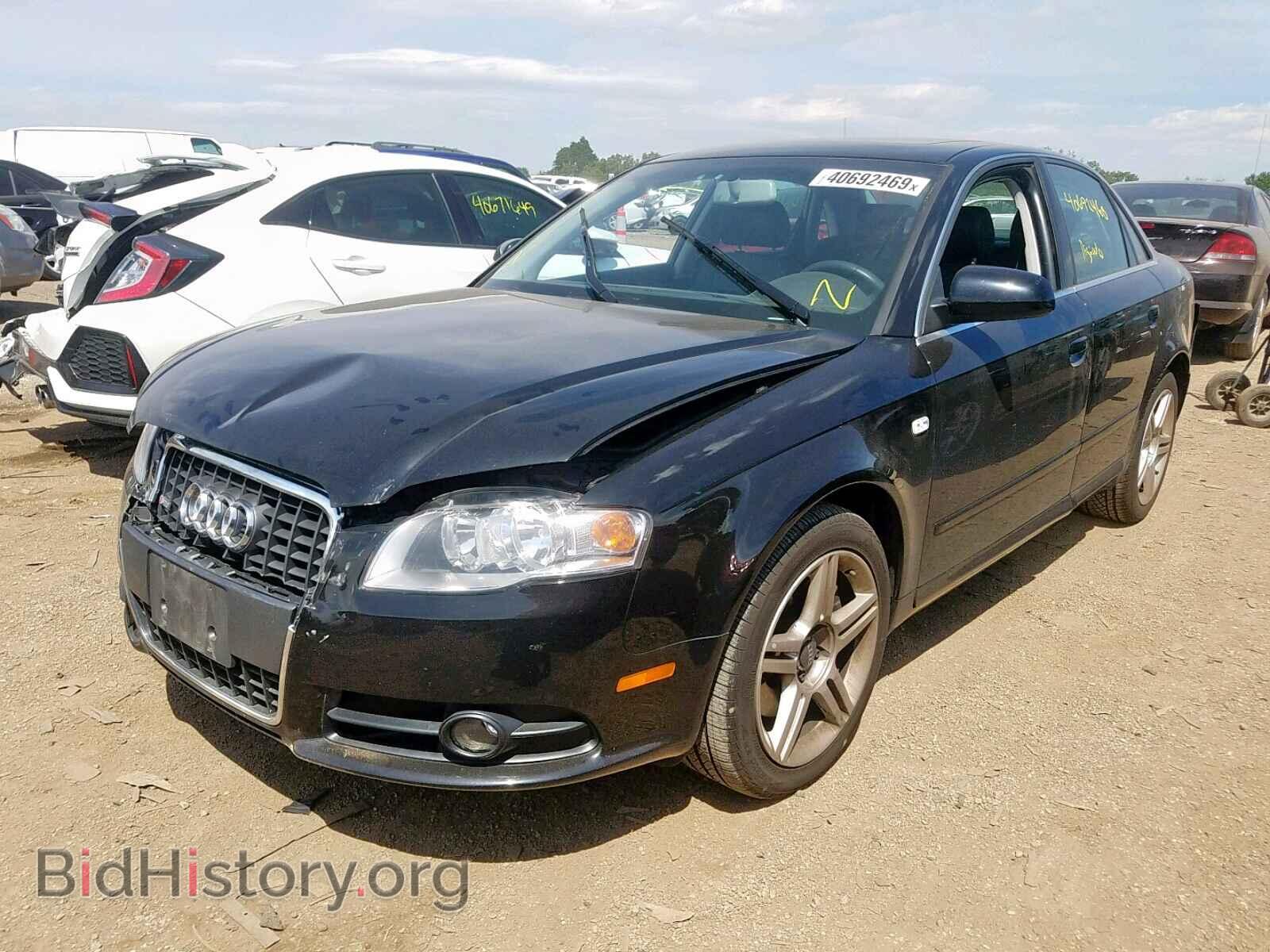 2008 AUDI A4 - VIN: WAUDF78E28A064200 - Фото 2