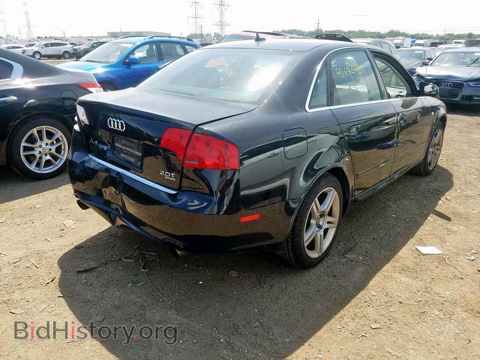 2008 AUDI A4 - VIN: WAUDF78E28A064200 - Фото 4