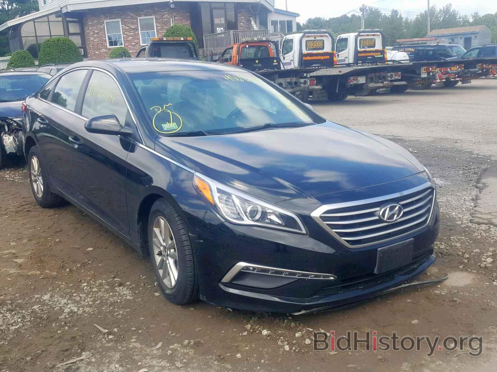 Фотография 5NPE24AF1FH003933 - HYUNDAI SONATA 2015