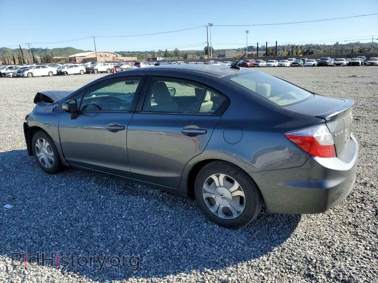 2012 HONDA CIVIC - VIN: JHMFB4F28CS006589 - Фото 2