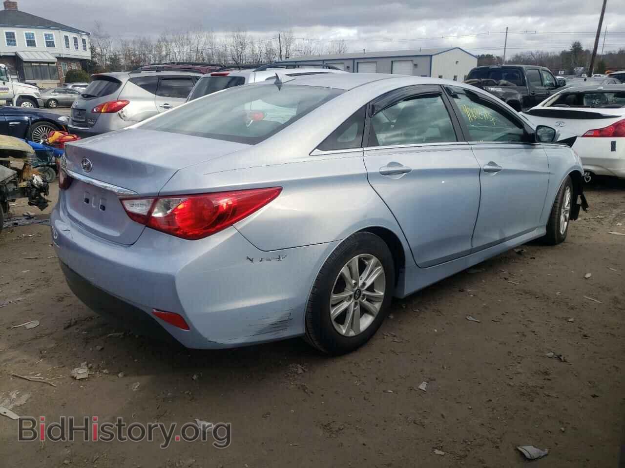 2014 HYUNDAI SONATA - VIN: 5NPEB4AC7EH817864 - Фото 3