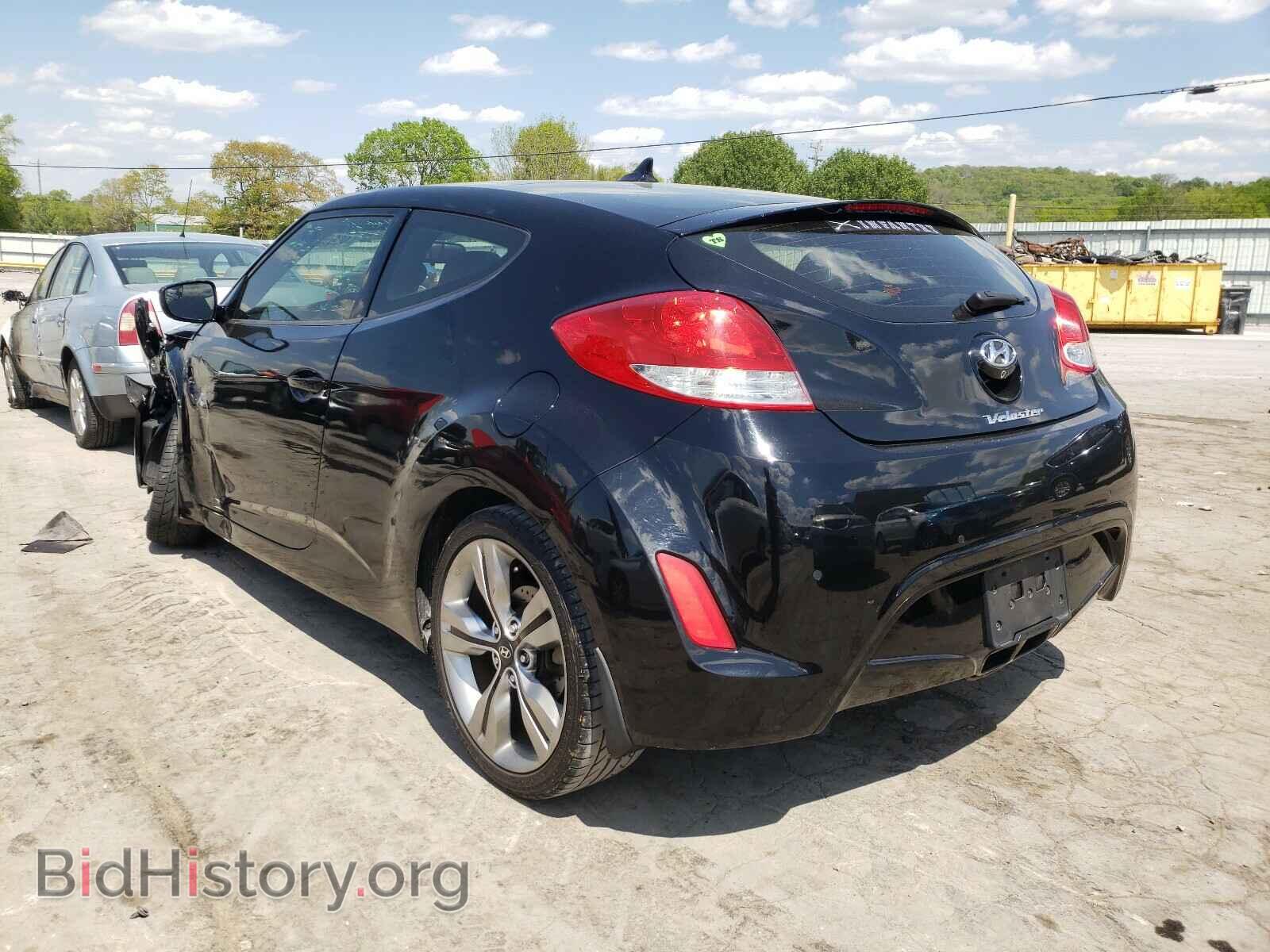 2014 HYUNDAI VELOSTER - VIN: KMHTC6AD9EU182902 - Фото 3
