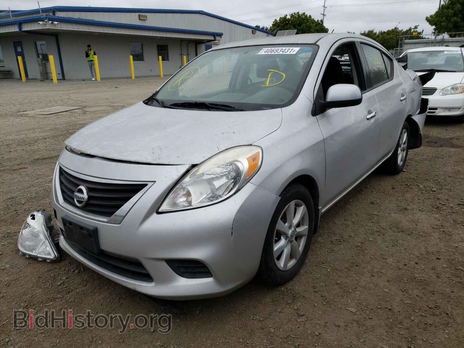 2014 NISSAN VERSA - VIN: 3N1CN7AP3EL849247 - Фото 2
