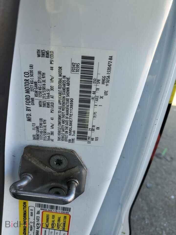 2014 FORD TRANSIT - VIN: NM0LS6E77E1139590 - Фото 12