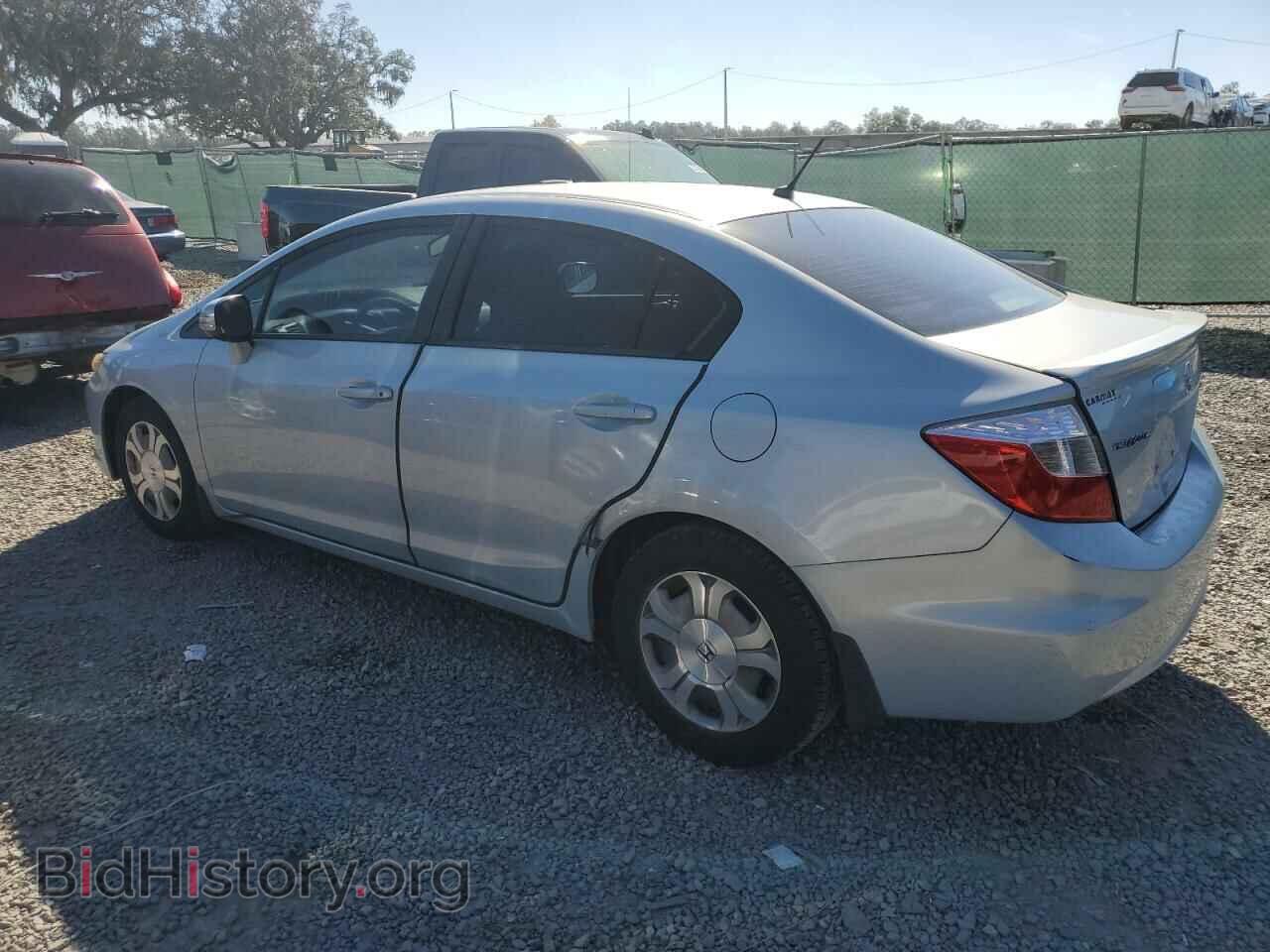 2012 HONDA CIVIC - VIN: JHMFB4F20CS001323 - Фото 2