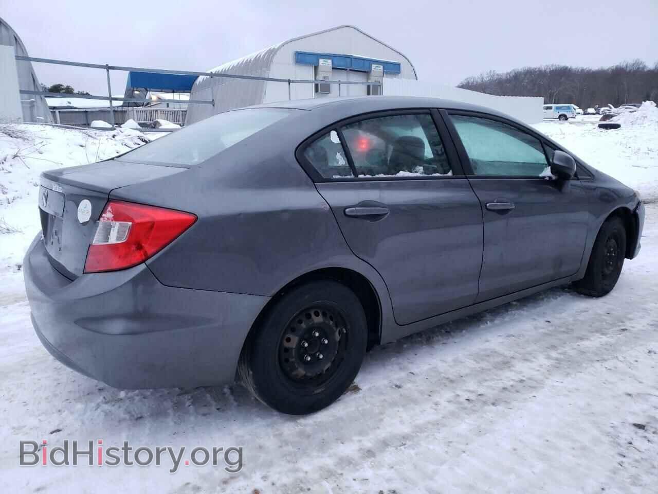 2012 HONDA CIVIC - VIN: 2HGFB2F54CH332673 - Фото 3