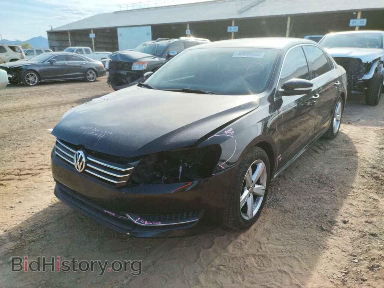 2014 VOLKSWAGEN PASSAT - VIN: 1VWBP7A3XEC007255 - Фото 2
